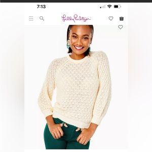 Lilly Pulitzer brand new with tags Corabelle sweater SZ Small